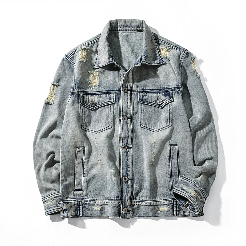 ripped trucker jacket