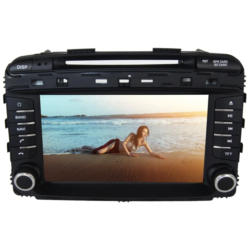 8 &quotHD 1024*600 четырехъядерный Android 6 0 Автомобильный DVD Радио GPS навигационный плеер