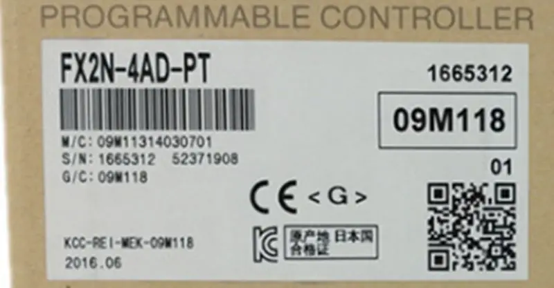 

FX2N-4AD-PT new original PLC in stock