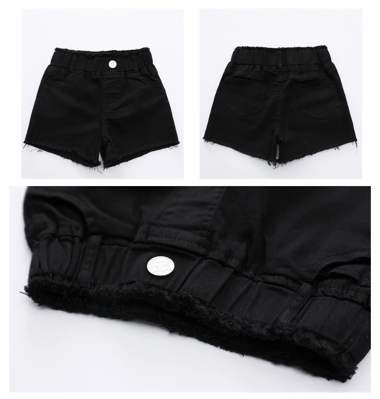 New Fashion 2018 Summer Shorts Baby Big Girls Clothes Kids Casual Solid Tassel Shorts For Girls Cotton Pockets Bottoms Clothing (10)