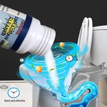 1pc Plumbing Agent Kitchen Sewer Cleaning Clearing Pipe Dredging Agent Quick Foaming Toilet Cleaner Detergent Cleaning Product