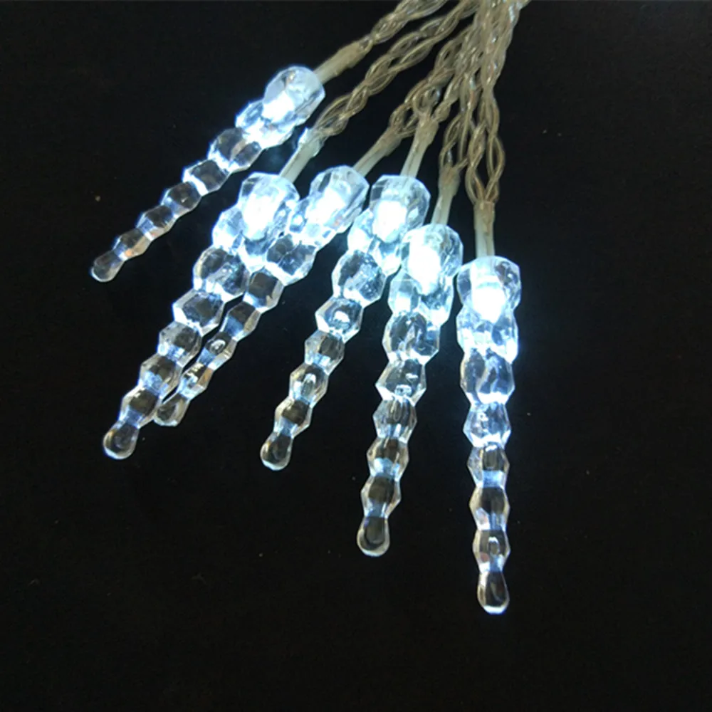 YIYANG Holiday Lighting 3M 30leds Colorful Icicle Fairy LED String Lights Garland Outdoor Decoration Christmas Winter | Лампы и