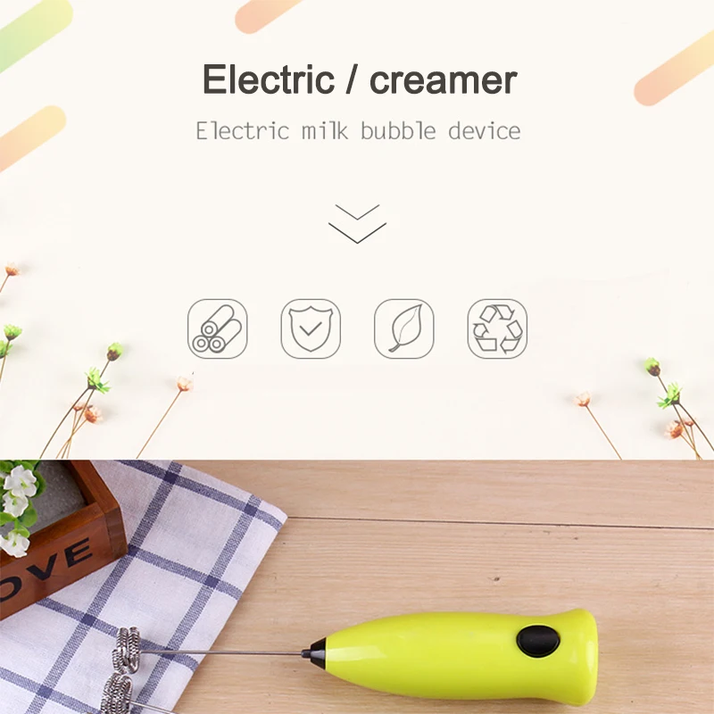 Creamer Creamer Handheld Electric Stirrer Coffee Cream Milk Machine Cream Bubble Makermaker