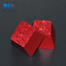 [HFSECURITY] One pcs R4 Chinese Letter Buy Metal ESC Keycaps for Mechanical Keyboard