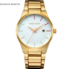 relogio masculino Hannah Martin Luxury Brand Full Stainless Steel Analog Display Date Men Quartz Watch Business Watch Men Watch relogio masculino Hannah Martin Luxury Brand Full Stainless Steel Analog Display Date Men Quartz Watch Business Watch Men Watch