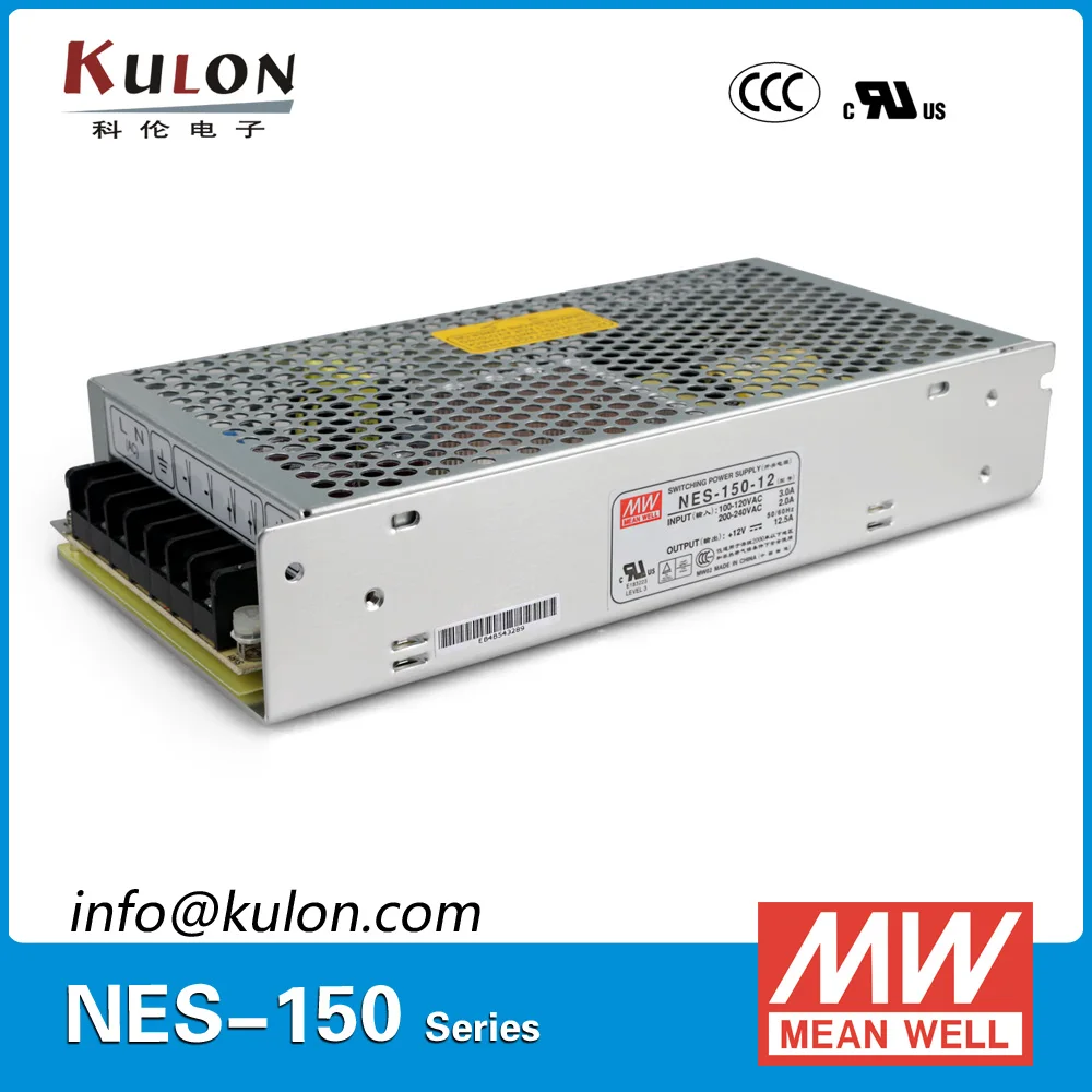 

Original Meanwell NES-150-5 single output 150W 26A 5V MEAN WELL Power Supply NES-150 UL CB TUV EMC