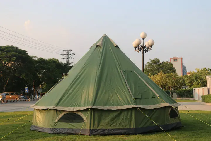 Los maple, индийская палатка для кемпинга, 8 человек, уличная Корейская семейная Юрта, однослойная палатка для вождения, пирамида, башня, Монголия