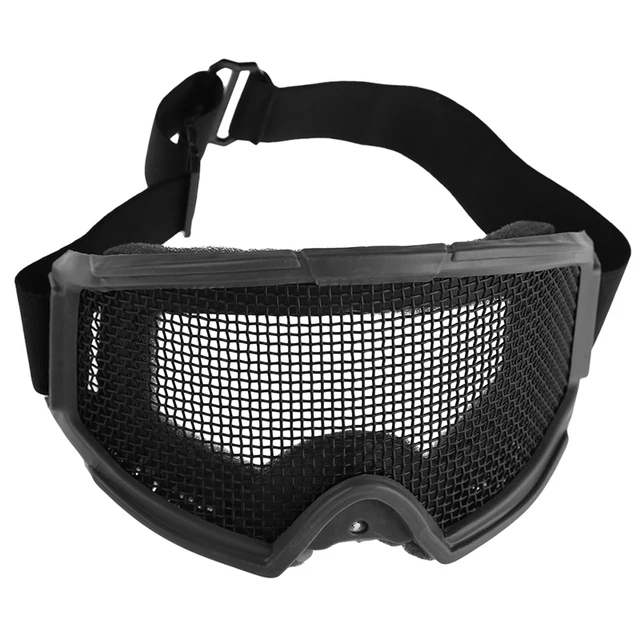 US $9.48 New Arrivals Airsoft Tactical Eye Protection Metal Mesh Glasses Goggle Outdoor Sports Camping Hunti