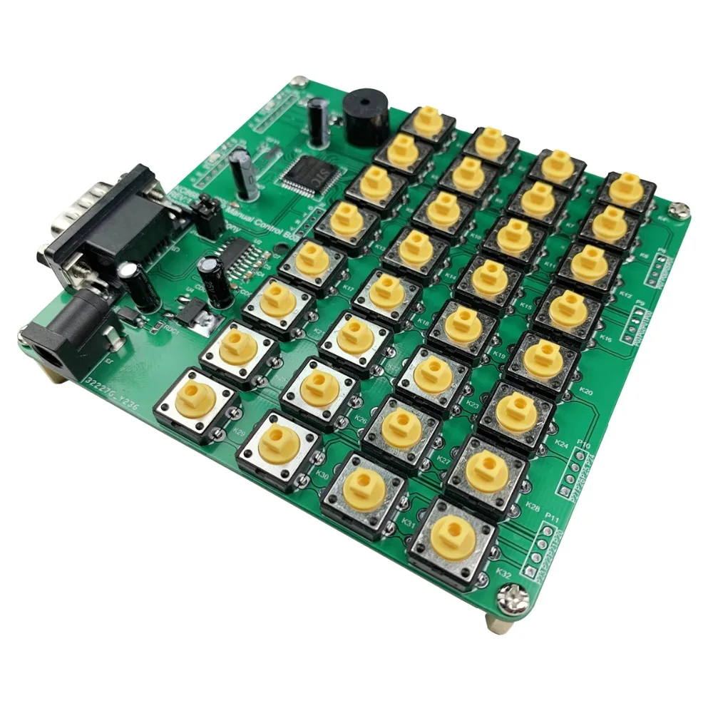 

32 Buttons Manual Control RS232 Keyboard for KC868-H32 Smart Home Ethernet Web Relays Controller Diy