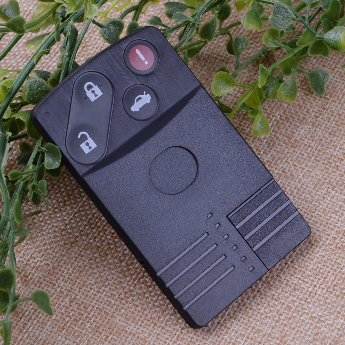 

CITALL Car 4 Button BTN Smart Card Remote Key Shell Case Fob Plastic Fit For Mazda 5 6 CX-7 CX-9 RX8 Miata MX5