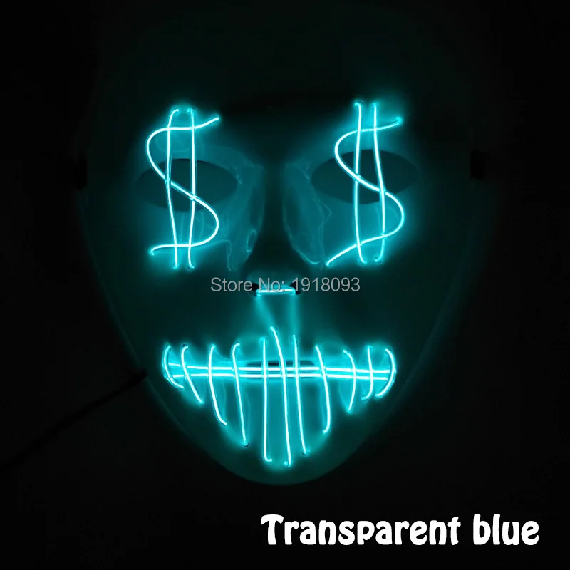 transparent blue