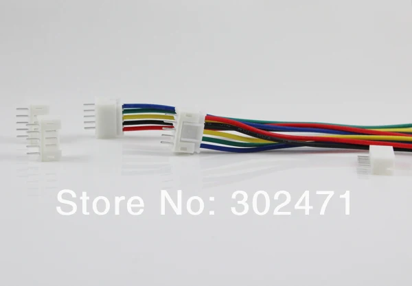 Мини. Micro JST 2 0 мм Φ 5 контактный разъем с проводом x 10 наборов. контактов (2 мм).5