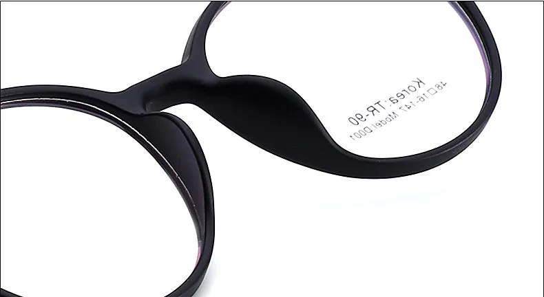 Модные корейские очки с принтом TR90, оправа для милых девушек, студентов, миопии, оптические очки, декоративные очки, оригинальная коробка