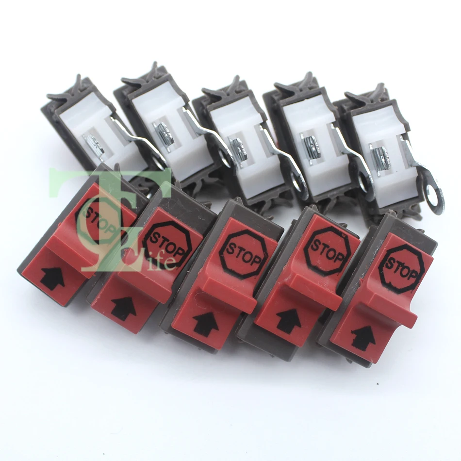 10Pcs/lot On Off Stop Kill Switch For HUSQVARNA 137 136 141 142 50 51