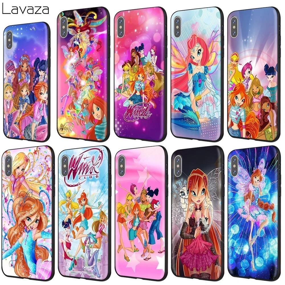 

Lavaza Winx Club Case for iPhone 11 Pro XS Max XR X 8 7 6 6S Plus 5 5s se