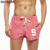 Seobean Mens Casual Shorts Cotton Fitness Sweatpants Short Summer Jogger Shorts Men Homewear Hot Gym Shorts 3