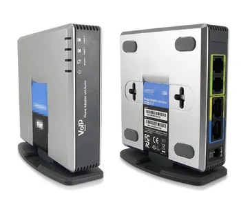 

Fast Shipping! Unlocked Linksys SPA2102 VoIP Phone Apapter with 1LAN+2 FXS VoIP Router Voice Phone Adapter