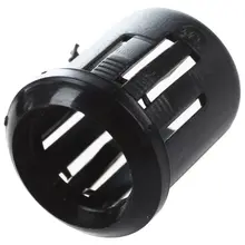 Горячая Распродажа бытовой светодиодный светильник держатель оболочки 10 мм внутренний диаметр 50 шт. черный