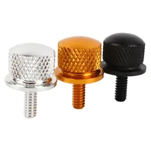 Car-Styling 1pc New 6mm Motorbike 1/4” Rear Seat Screw Bolt Mount Bolt For Harley Davidson 3 Color New