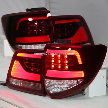 

FOR TOYOTA Fortuner LED Tail Lights 2012-2014 year Red Black Color YZ