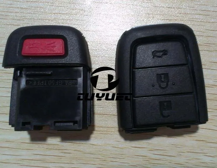 Chevrolet remote key shell 3+1 Button (6)-1