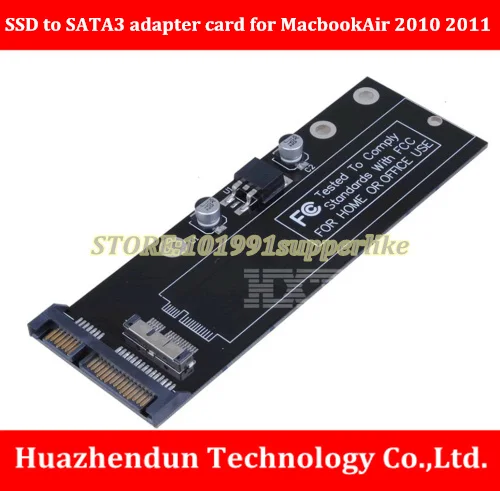 DEBROGLIE ноутбук SSD для SATA3 Интерфейс адаптер карта Mac-book Air 2010 2011 | Компьютеры и офис