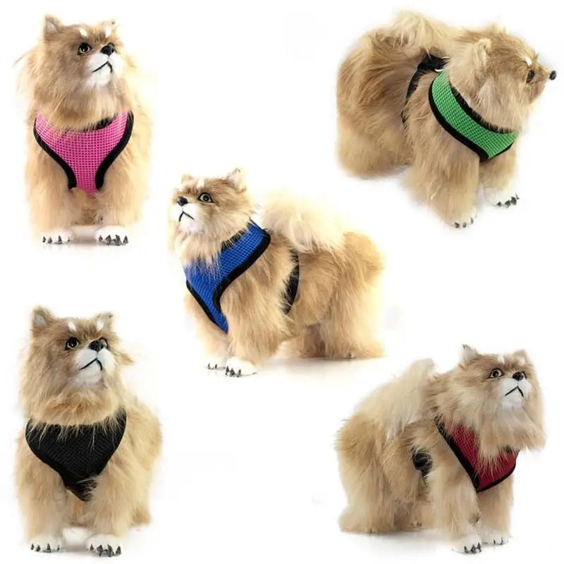 

Cute Small Nylon Dog Harness Cat Pet Harness set Chihuahua Bichon Pet dog Accessories Dog Lead Pet Shop Supplies Pet Dog Collars