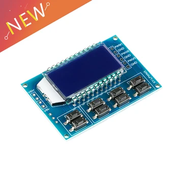 

3Pcs Signal Generator PWM Pulse Frequency Duty Cycle Adjustable Module 3-way LCD Display 1Hz-150Khz 3.3V-30V PWM Board Module