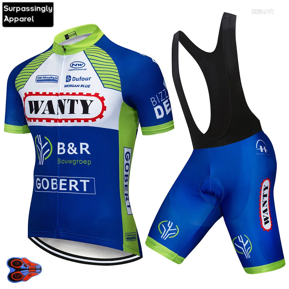 

Wanty Team Cycling Jersey Set Road Bike Wear Breathable Ropa Ciclismo Sportswear Maillot Bicycle Clothes Mtb Bike Jersey Set