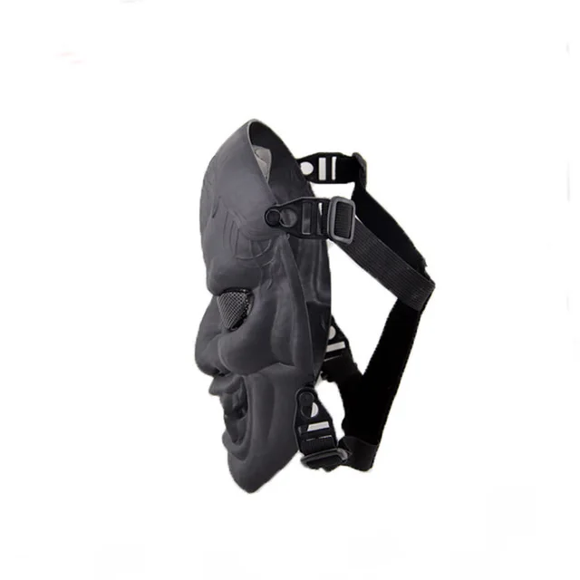 2017 New Tactical Mask DC11 Japanese Ghost King Samurai Airsoft Full Face Mask Party Cosplay Horror Hunting Protect Scarves