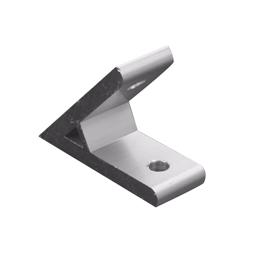 45 ° Серебряный алюминиевый Угловой шарнир Кронштейн Разъем для серии питания