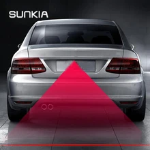 SUNKIA автомобильная и мотоциклетная Лазерная противотуманная фара заднего потепления для KIA hyundai ford mazda VW Skoda Suzuki с новыми узорами