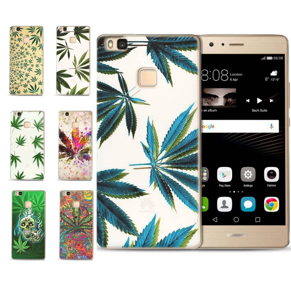 Mlcriyg мягкий чехол для телефона Huawei P9 Lite/P8 Lite/p10lite ТПУ красочный пейзаж листьев