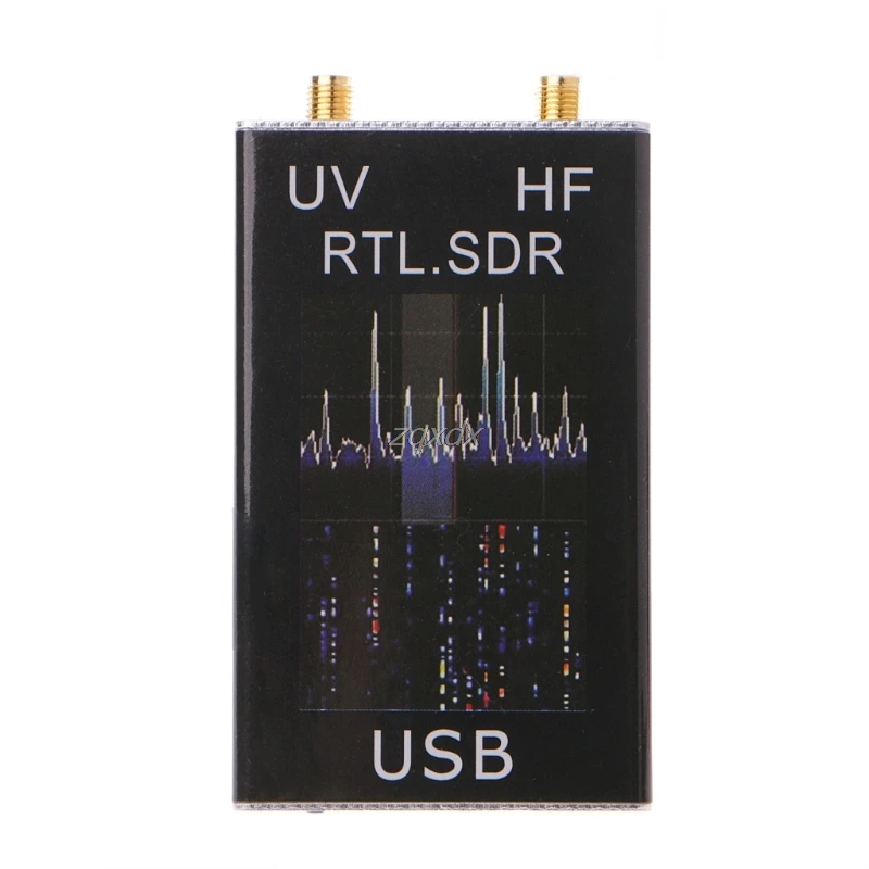 100 кГц-1,7 ГГц Полнодиапазонный UV HF RTL-SDR USB тюнер приемник R820T+ 8232U радиоприемник