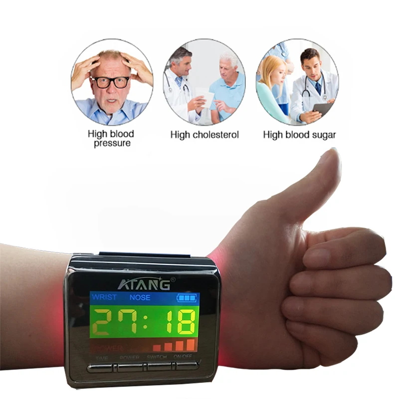 

Laser Watch Hypertension Diabetes mellitus high blood viscosity cardiovasular Diabetics High Blood Pressure Laser Acupuncture