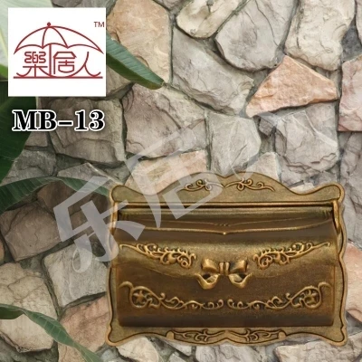 Mail-Box Garden Wall-Mounted Letters Home-Decor Metal Rustic Yard-Supplies Country Aluminium-Alloy Mail-Box Garden Wall-Mounted Letters Home-Decor Metal Rustic Yard-Supplies Country Aluminium-Alloy