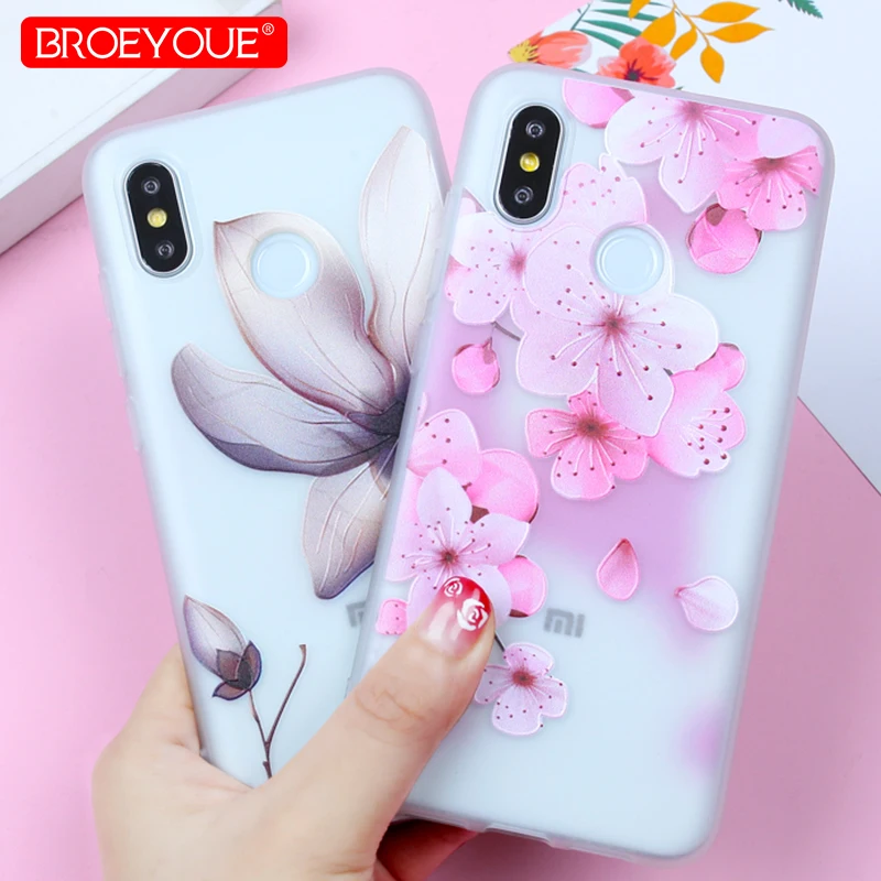 

Silione Case For Xiaomi 8 SE A2 Lite 5X 6X F1 Redmi Note 5 4 4X 5 Pro Transparent Clear Matte Phone Cover Redmi 5 Plus 6 Pro S2