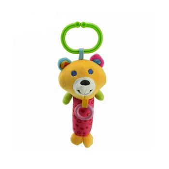 

Baby Toy Cute Animals Handbell Newborn Boys Girls Baby Soft Cute Animal Doll Handbells Developmental Baby Bells Toys