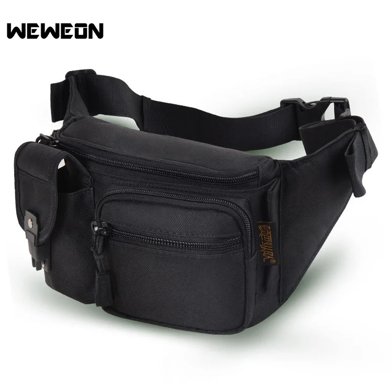 Camouflage Running Waist Bag Sport Packs Men's Outdoor Waist Belt for