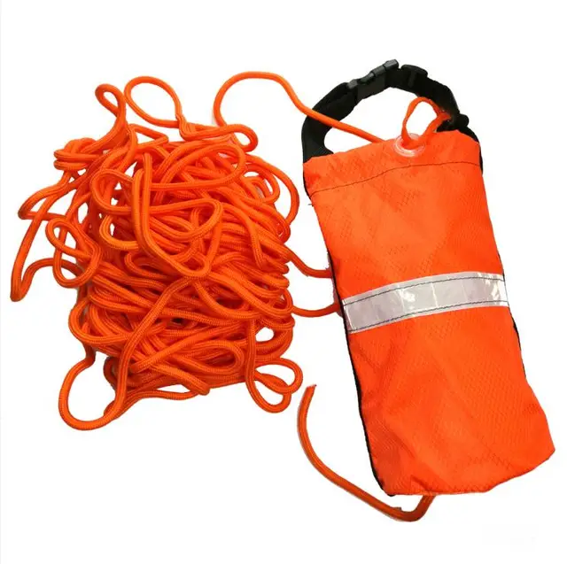 20 30M Canoe Kayak Buoyant Throw Rope Floating Rescue Line Reflective