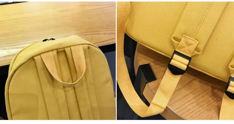 Menghuo Women Backpack Canvas Backpack Cute Printed School Bags Backpack Female Mochila Escolar Girls Backpack for Teenagers New_38