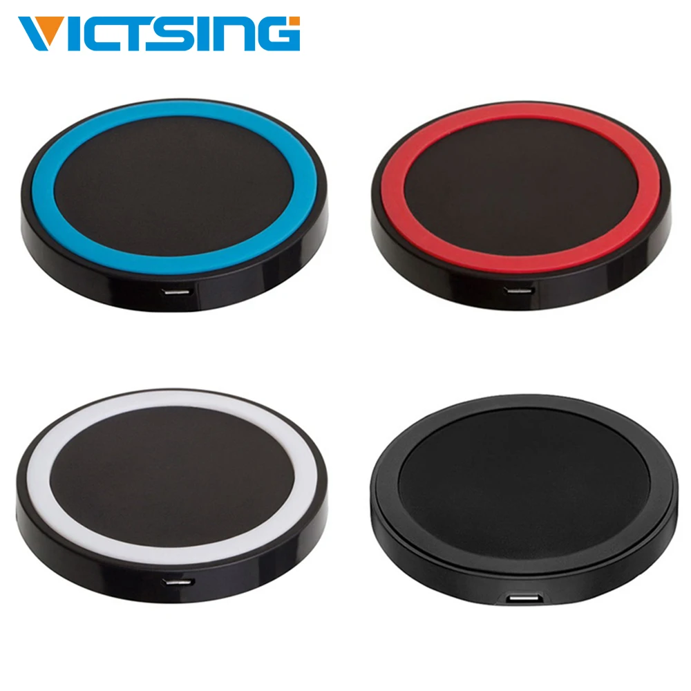 

Mobile Phone Qi Wireless Charger Wireless Universal Charger Portable Thin Charging Pad Dock Power Case Cell Phone Accessories