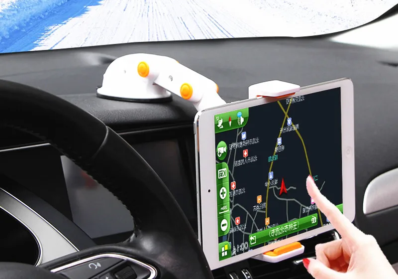 

Adjustable Foldable Clip Rotary Window Suction Tablet GPS Mobile Phone Car Holder Stand Mount Dashboard Plat Table Phone Holder