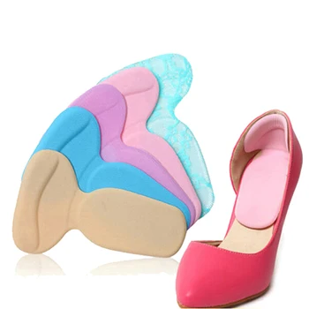 通販 ソフトt字型の高ヒールグリップライナーアーチサポート矯正靴挿入足ヒールプロテクタークッションパッドのための女性