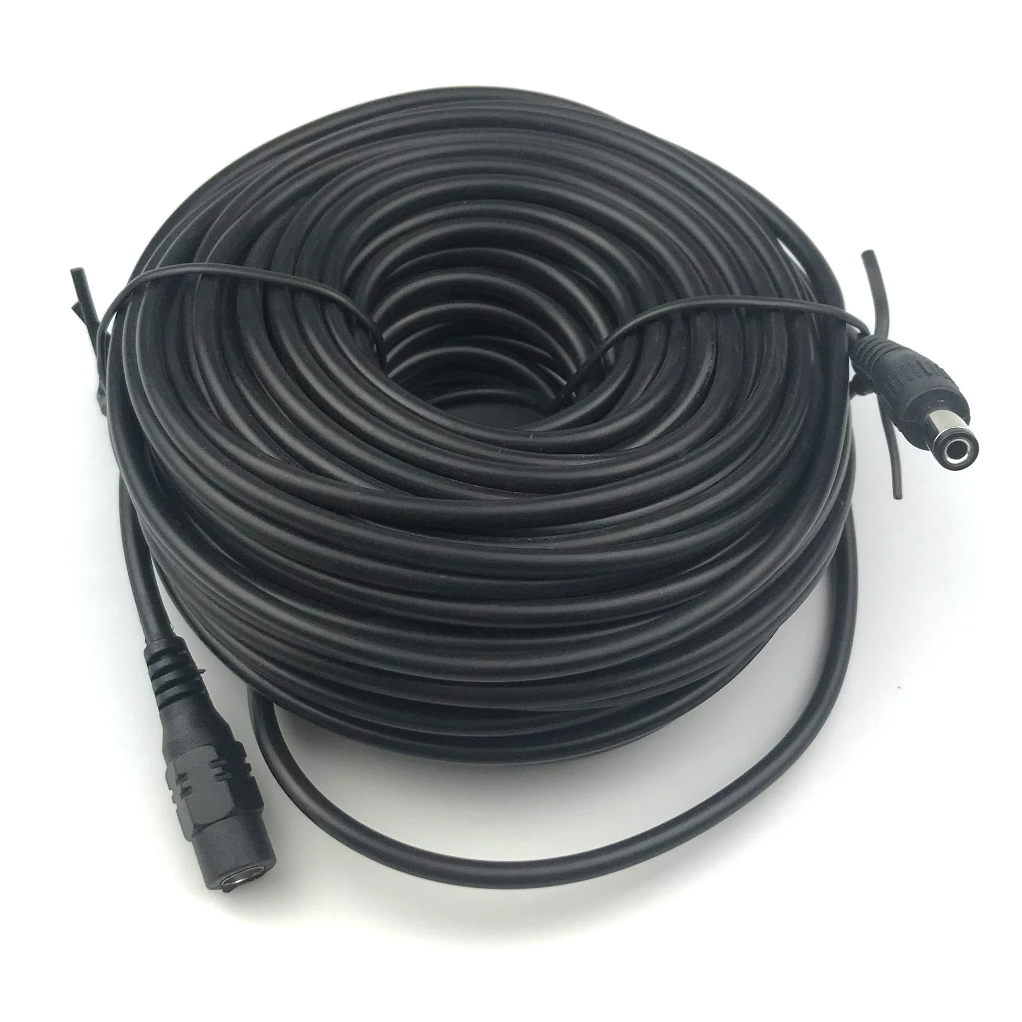  Uvusee cctv 20meters 2.1x5.5mm Dc 12v Power Extension Cable for Cctv Security Cameras Audio Camera  - 32965368053