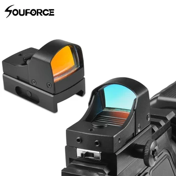 

Tactical Mini Red Dot Sight Compact Holographic Reflex Micro Red Dot Sight Scope Rifle Pistol for Airsoft Hunting
