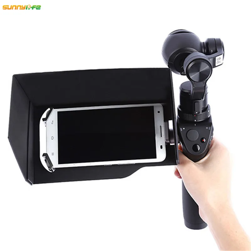 Sunnylife OSMO 5.5 Inch Black Tablet Phone LCD Monitor Sun Hood Shade