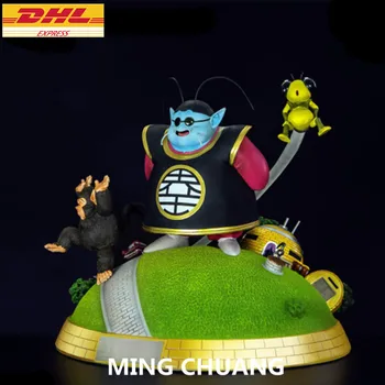

9" Statue Dragon Ball Bust King Little Partner Full-Length Portrait GK Action Figure Collectible Model Toy BOX 23 CM J646