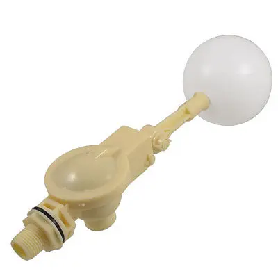 

Liquid Water Level Sensor 1/2" PT Thread Plastic Float Valve Ball