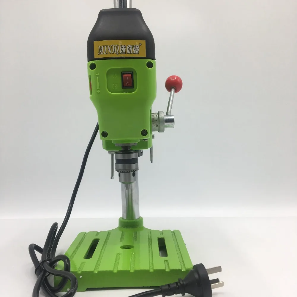 480W Mini Drilling Press 10mm Stroke Bench Drill 220V for CNC Drilling Machine
